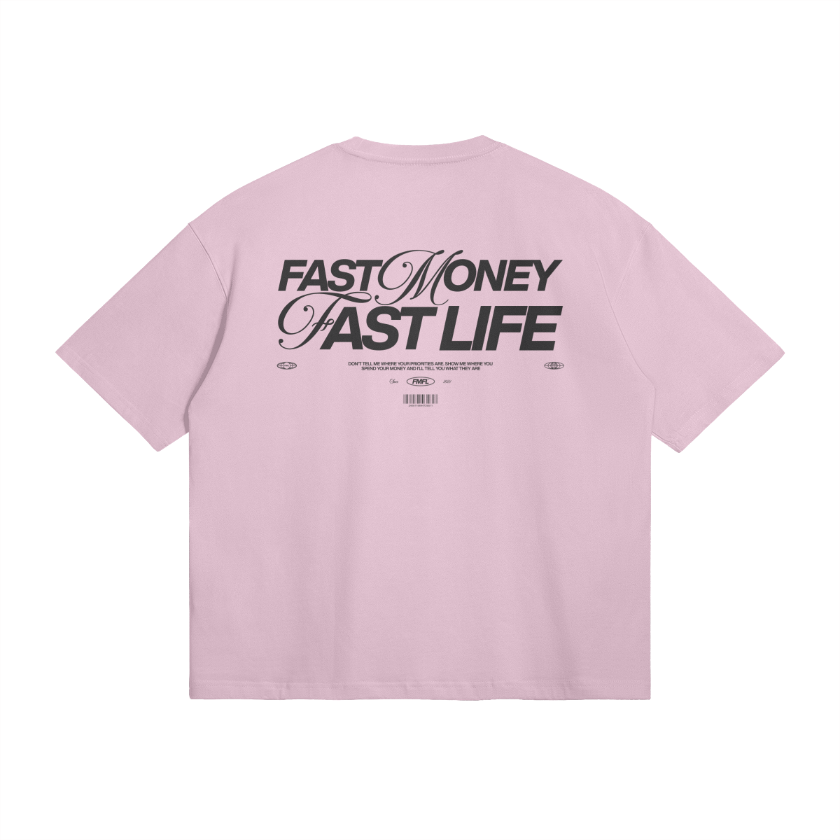 FAST MONEY OVERSIZED TEE