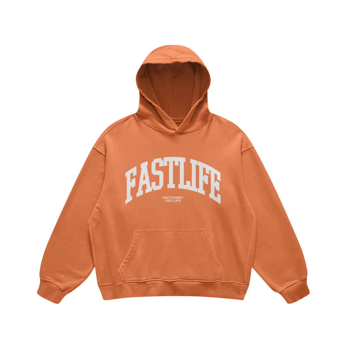 FASTLIFE WASHED VINTAGE UNISEX HOODIE